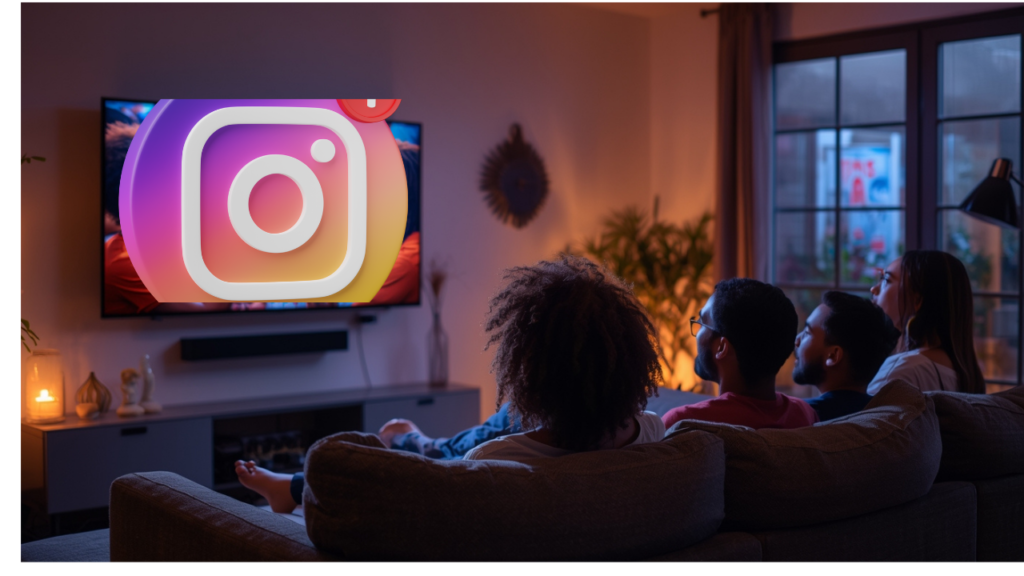 Instagram a gora, na TV