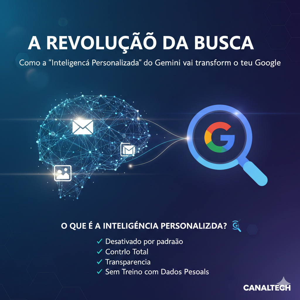 Como a Inteligência Personalizada do Gemini vai transformar o seu Google