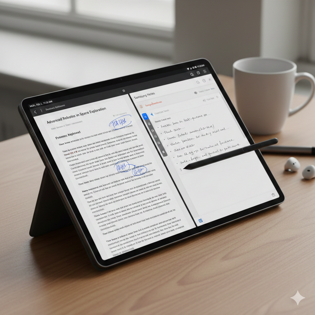 Galaxy Tab: 5 Apps Indispensáveis para Turbinar seus Estudos em 2026